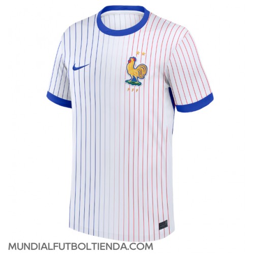 Camiseta Francia Segunda Equipación Replica Eurocopa 2024 mangas cortas